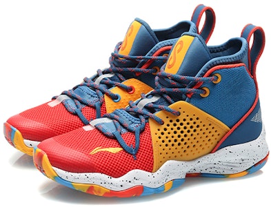 (JR) 李宁风行8高帮“蓝红黄” YKBR012-3 Lookbook (JR) 李宁风行8高帮“蓝红黄” YKBR012-3
