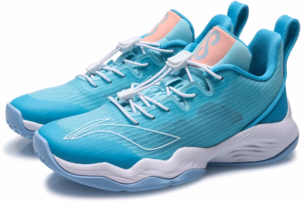 (Youth) Li-Ning Sonic 8 Low 'Blue Green' YKBR042-1 Lookbook (Youth) Li-Ning Sonic 8 Low 'Blue Green' YKBR042-1