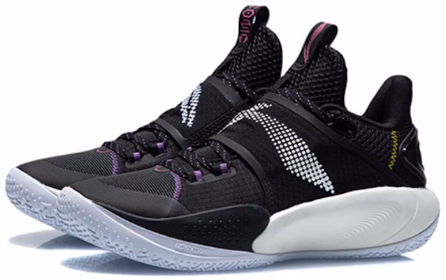 (JR) Li-Ning Sonic 9 'Hitam Putih' ABPR031-2 Lookbook (JR) Li-Ning Sonic 9 'Hitam Putih' ABPR031-2