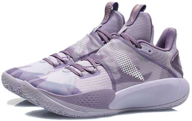 (Youth) Li-Ning Sonic 9 'Light Purple' ABPR031-4 Lookbook (Youth) Li-Ning Sonic 9 'Light Purple' ABPR031-4