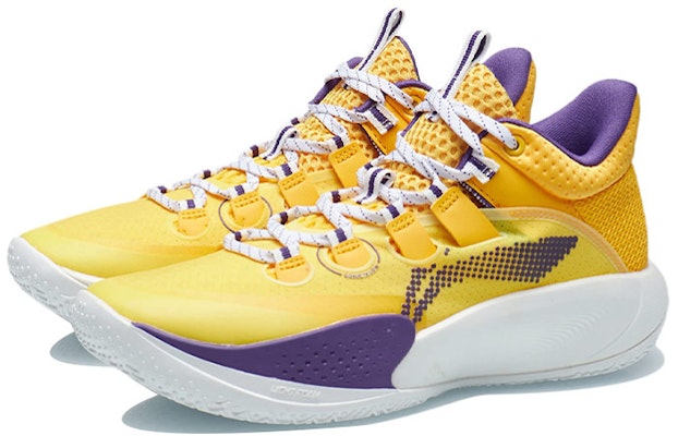 (Youth) Li-Ning Sonic 9 Low 'Yellow Purple' ABPR053-4 Lookbook (Youth) Li-Ning Sonic 9 Low 'Yellow Purple' ABPR053-4