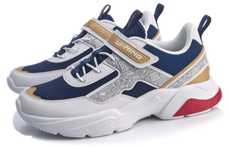 Lookbook (JR) Li-Ning Sports Life ''Rood Blauw Geel'' YKCQ102-3