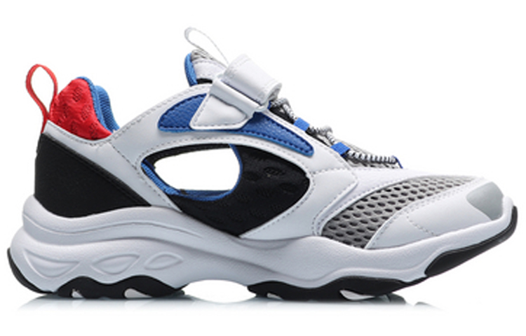 Order (JR) Li-Ning Sports Life Sandalen ''Weiß Grau'' ''Zhū Qù Tóng Nián''. YKCQ076-3