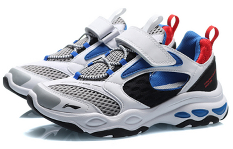 Lookbook (JR) Li-Ning Sports Life Sandalen ''Weiß Grau'' ''Zhū Qù Tóng Nián''. YKCQ076-3