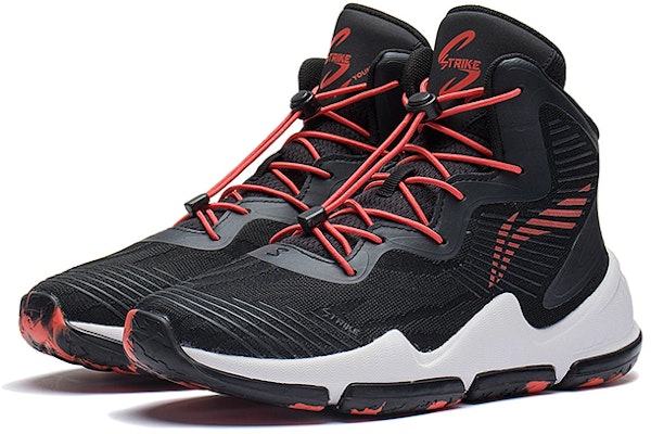 (Youth) Li-Ning Strike 'Black Red' YKBP006-15 Lookbook (Youth) Li-Ning Strike 'Black Red' YKBP006-15