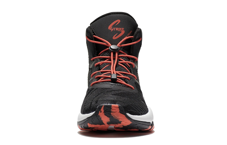 Purchase (Youth) Li-Ning Strike Mid 'Black Orange' YKBP006-7