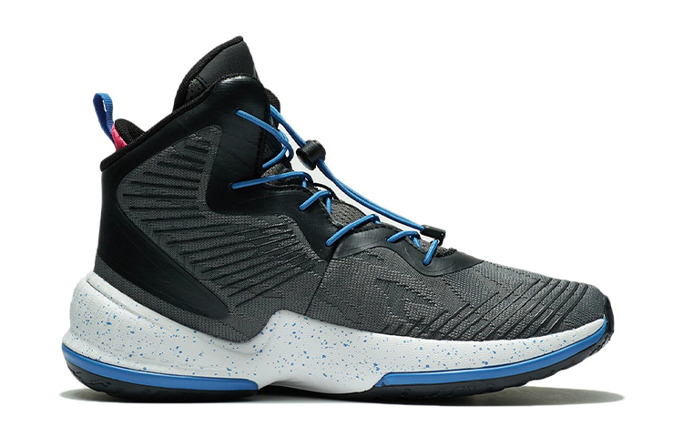 Order (Youth) Li-Ning Strike Mid 'Grey Blue' YKBP006-9