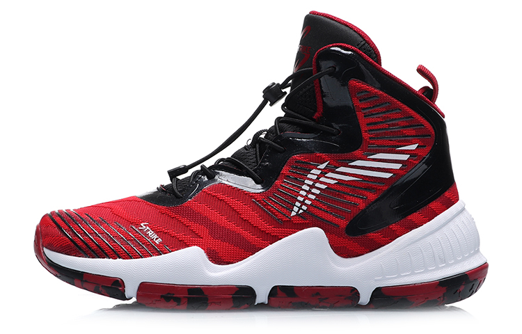 (Youth) Li-Ning Strike Mid 'Red Black' YKBP006-17