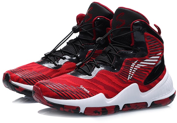 (Youth) Li-Ning Strike Mid 'Red Black' YKBP006-17 Lookbook (Youth) Li-Ning Strike Mid 'Red Black' YKBP006-17