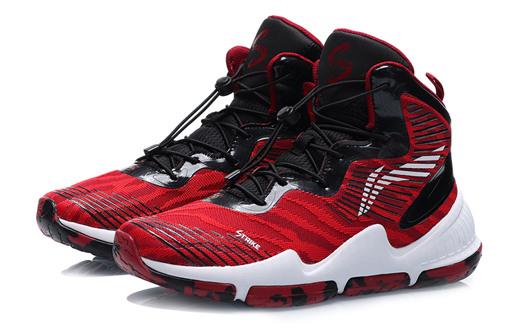 Lookbook (Youth) Li-Ning Strike Mid 'Red Black' YKBP006-17