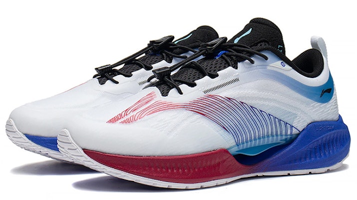 (Youth) Li-Ning Super Light 19 Low 'White Blue' YKFS066-1 Lookbook (Youth) Li-Ning Super Light 19 Low 'White Blue' YKFS066-1