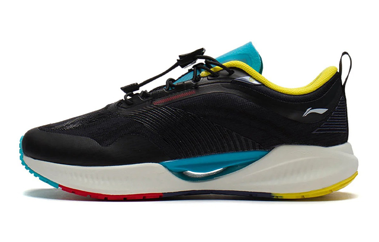 (Youth) Li-Ning Super Light XIX 'Black Blue' YKFS018-7