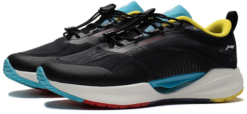 (Youth) Li-Ning Super Light XIX 'Black Blue' YKFS018-7 Lookbook (Youth) Li-Ning Super Light XIX 'Black Blue' YKFS018-7