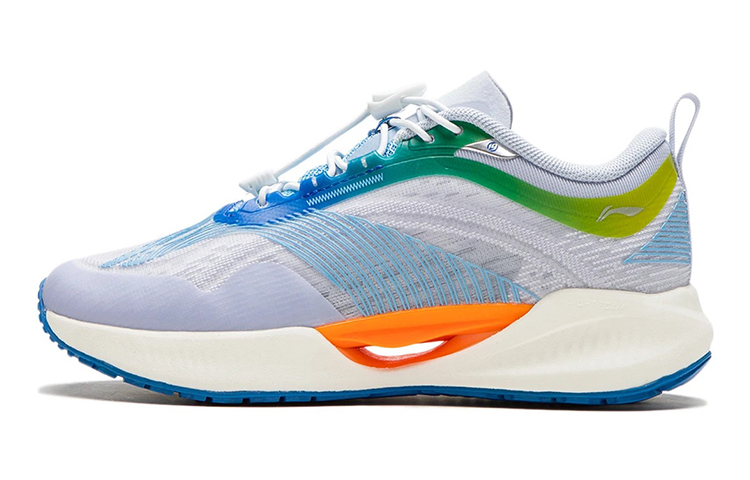 (Youth) Li-Ning Super Light XIX 'White Blue' YKFS018-5