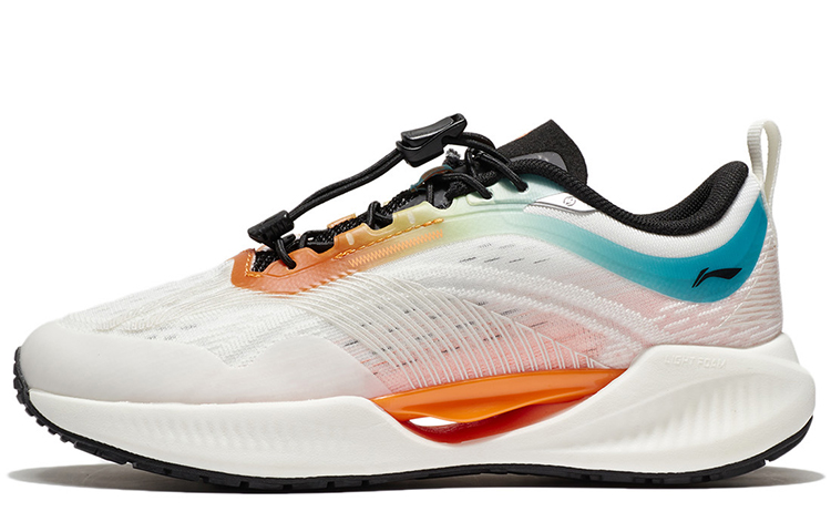 (Youth) Li-Ning Super Light XIX 'White Orange' YKFS018-61