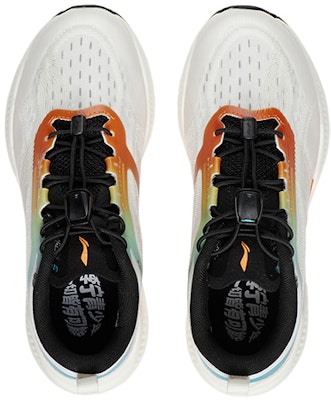 (Youth) Li-Ning Super Light XIX 'White Orange' YKFS018-61 Lookbook (Youth) Li-Ning Super Light XIX 'White Orange' YKFS018-61