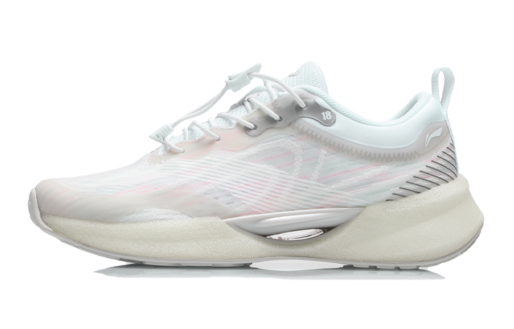 (Youth) Li-Ning Super Light XVIII 'Cream White' YKFR046-4