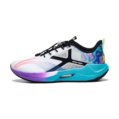 (Youth) Li-Ning Super Light XX 'White Blue Purple'