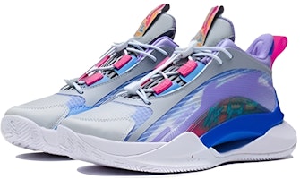 (JR) 李寧チーム2.0ミッド 灰紫青 (Rīningu Chīmu 2.0 Middo Hai-shi-sei) YKBS016-5 Lookbook (JR) 李寧チーム2.0ミッド 灰紫青 (Rīningu Chīmu 2.0 Middo Hai-shi-sei) YKBS016-5