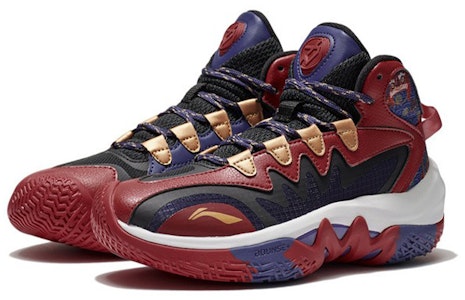 (JR) Li-Ning Team 2.0 'Merah Gelap Biru' YKBS004-3 Lookbook (JR) Li-Ning Team 2.0 'Merah Gelap Biru' YKBS004-3