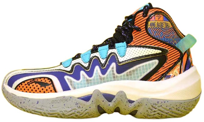 (Youth) Li-Ning Team 2.0 'White Orange Purple' YKBS004-1 Buy (Youth) Li-Ning Team 2.0 'White Orange Purple' YKBS004-1
