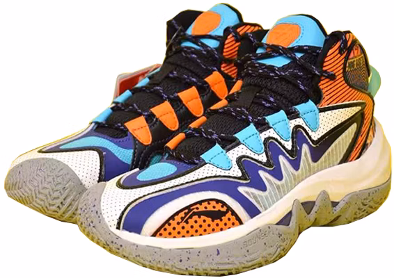 (Youth) Li-Ning Team 2.0 'White Orange Purple' YKBS004-1 Lookbook (Youth) Li-Ning Team 2.0 'White Orange Purple' YKBS004-1