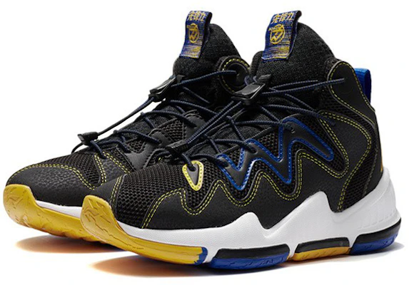 (Youth) Li-Ning Team 2.0 Mid 'Black Yellow' YKBS006-5 Lookbook (Youth) Li-Ning Team 2.0 Mid 'Black Yellow' YKBS006-5
