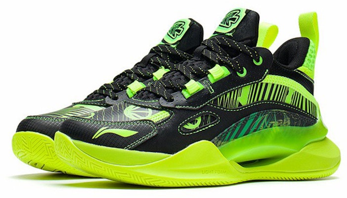 (Youth) Li-Ning Team 2.5 'Black Green' YKBS050-17 Lookbook (Youth) Li-Ning Team 2.5 'Black Green' YKBS050-17