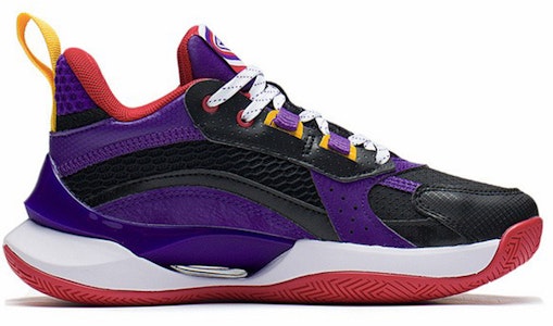 (JR) 李宁 Team 2.5 '黑紫色款' YKBS050-51 Order (JR) 李宁 Team 2.5 '黑紫色款' YKBS050-51