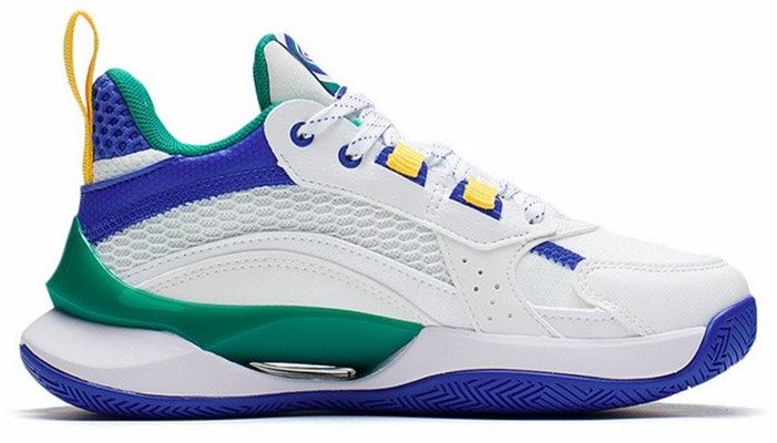 (Youth) Li-Ning Team 2.5 'White Green Blue' YKBS050-9 Order (Youth) Li-Ning Team 2.5 'White Green Blue' YKBS050-9