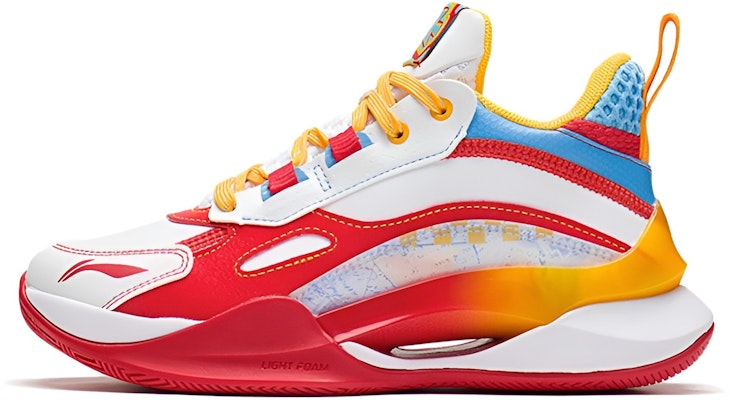 (Youth) Li-Ning Team 2.5 'White Yellow Red' YKBS050-15 Buy (Youth) Li-Ning Team 2.5 'White Yellow Red' YKBS050-15