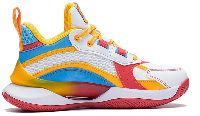 (Youth) Li-Ning Team 2.5 'White Yellow Red' YKBS050-5 Order (Youth) Li-Ning Team 2.5 'White Yellow Red' YKBS050-5
