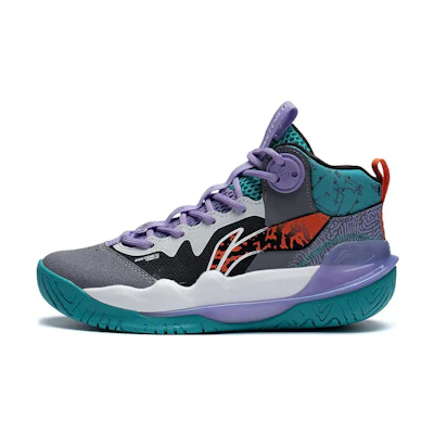 (Youth) Li-Ning Team 3.0 'Grey Green'
