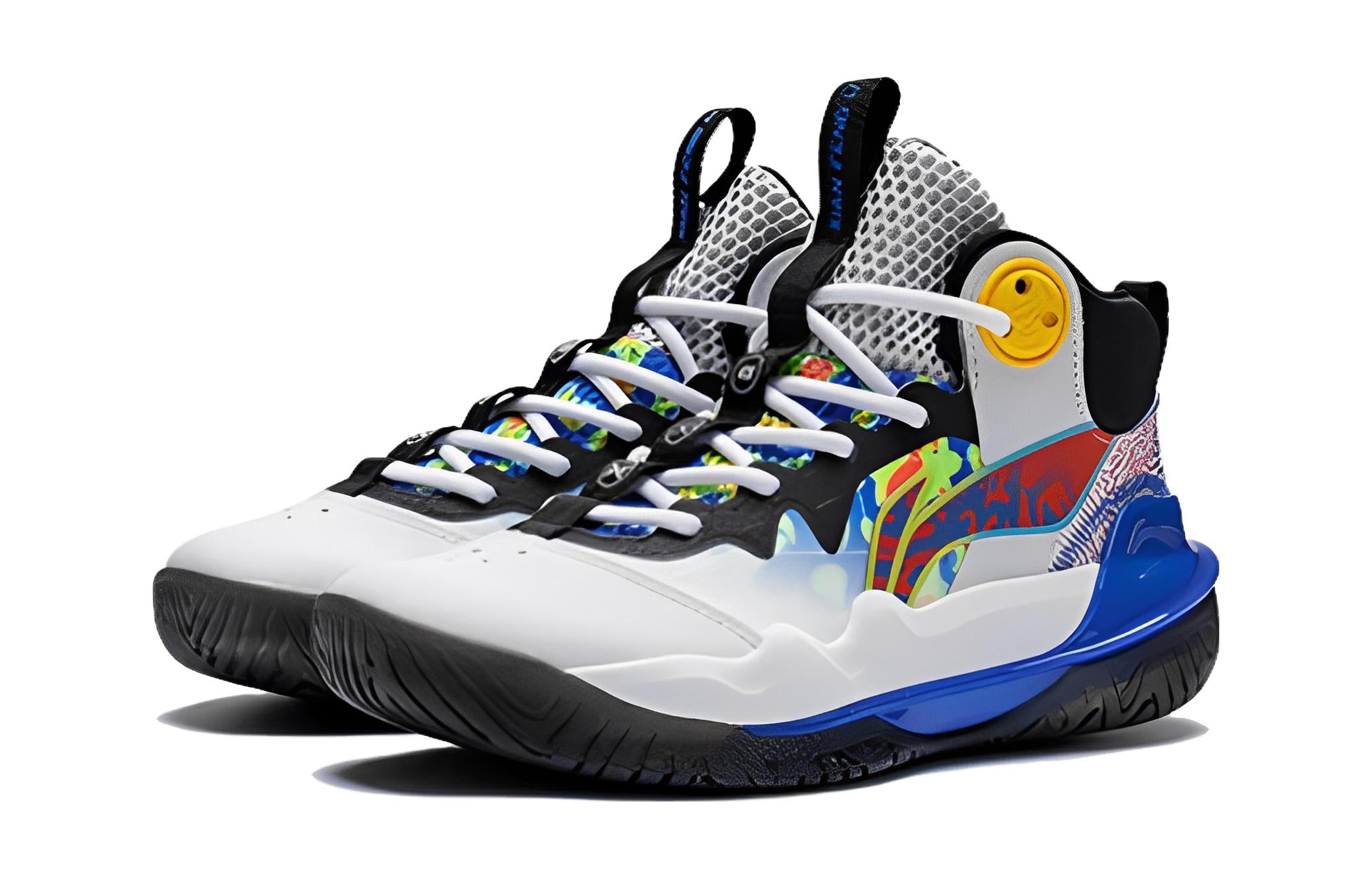 Lookbook (JR) Li-Ning Team 3.0 'Putih Biru' YKBT004-5