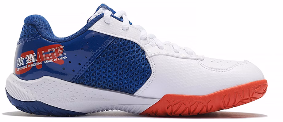 (Youth) Li-Ning Thunder Junior 'White Blue' AYTT014-2 Order (Youth) Li-Ning Thunder Junior 'White Blue' AYTT014-2