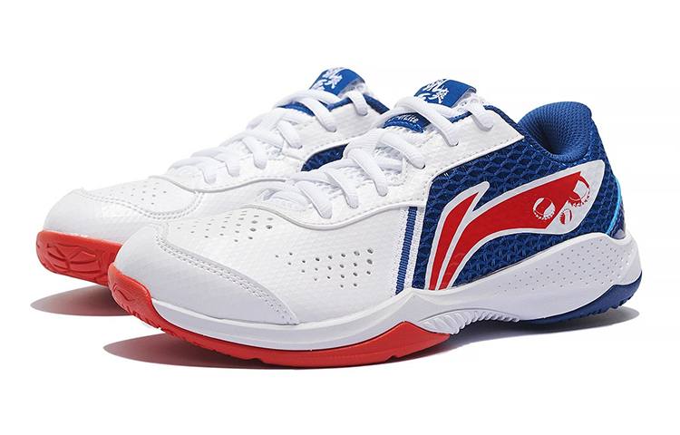 Lookbook (JR) Li-Ning Thunder Junior 'Putih Biru' AYTT014-2