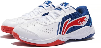 大童 LiNing 李寧 雷霆Junior 舒適耐磨羽毛球訓練鞋 白藍色 Lookbook 大童 LiNing 李寧 雷霆Junior 舒適耐磨羽毛球訓練鞋 白藍色