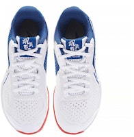 大童 LiNing 李寧 雷霆Junior 舒適耐磨羽毛球訓練鞋 白藍色 Shop 大童 LiNing 李寧 雷霆Junior 舒適耐磨羽毛球訓練鞋 白藍色