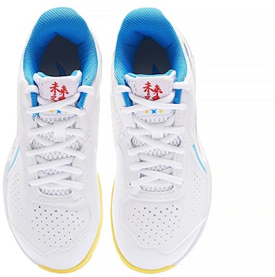 (Youth) Li-Ning Thunder Junior 'White Blue' AYTT014-3 Shop (Youth) Li-Ning Thunder Junior 'White Blue' AYTT014-3