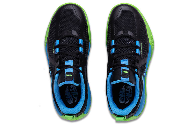 Lookbook (Youth) Li-Ning TinYing 2023 'Black Blue Green' YKBT054-5
