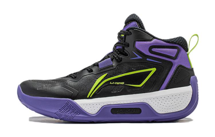 (Youth) Li-Ning TinYing V1 'Black Purple' YKBT080-7