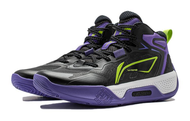Lookbook (Youth) Li-Ning TinYing V1 'Black Purple' YKBT080-7