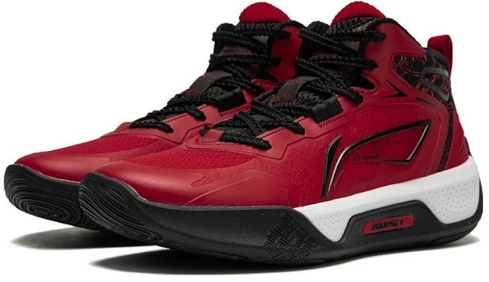 (Youth) Li-Ning TinYing V1 'Red Black' YKBT080-9 Lookbook (Youth) Li-Ning TinYing V1 'Red Black' YKBT080-9