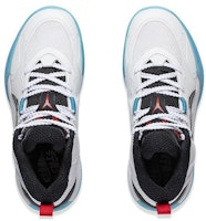 大童 李寧兒童 天影 V1 PU合成革棉布 舒適百搭 減震耐磨 高幫 兒童籃球鞋 白黑 兒童專業籃球鞋 Shop 大童 李寧兒童 天影 V1 PU合成革棉布 舒適百搭 減震耐磨 高幫 兒童籃球鞋 白黑 兒童專業籃球鞋