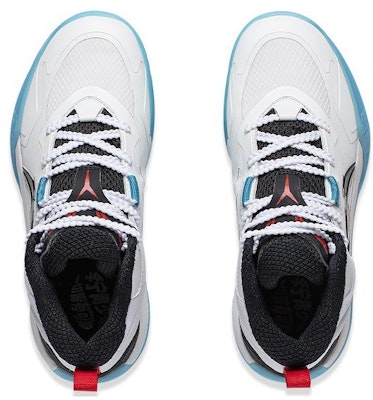 (Youth) Li-Ning TinYing V1 'White Black Blue' YKBT080-3 Shop (Youth) Li-Ning TinYing V1 'White Black Blue' YKBT080-3