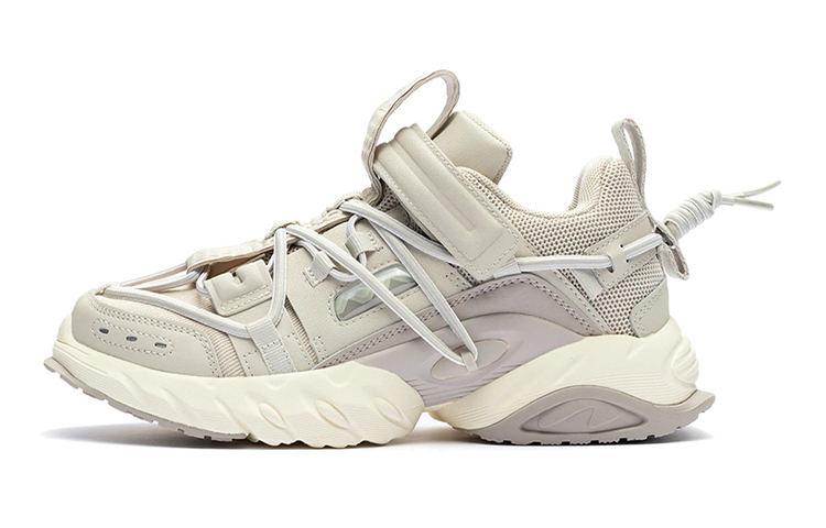 (Youth) Li-Ning Titan Halo 'Grey Beige' YKCR112-5