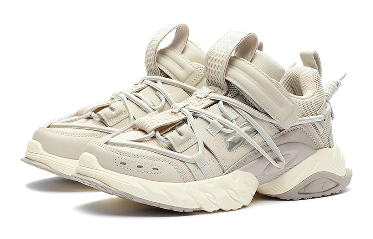 Lookbook (Youth) Li-Ning Titan Halo 'Grey Beige' YKCR112-5