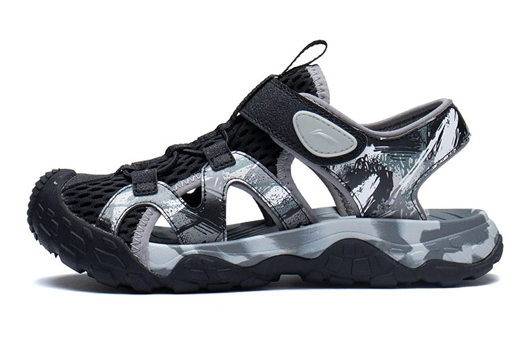 (Youth) Li-Ning Trail Sandal 'Black' YKUS012-3