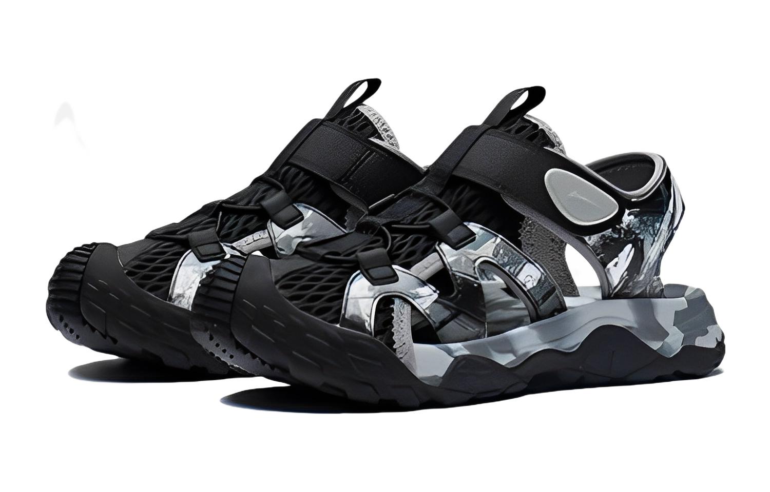 Lookbook (Youth) Li-Ning Trail Sandal 'Black' YKUS012-3