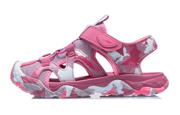 (Youth) Li-Ning Trail Sandal 'Camouflage Pink' YKUR012-6